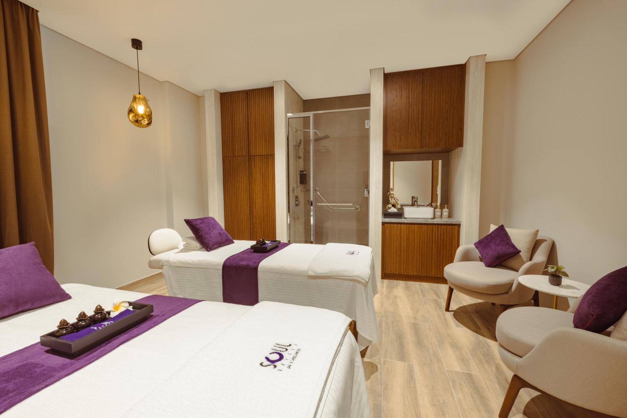 Khalidia Palace Hotel Dubai By Mourouj Gloria Dış mekan fotoğraf Spa treatment room